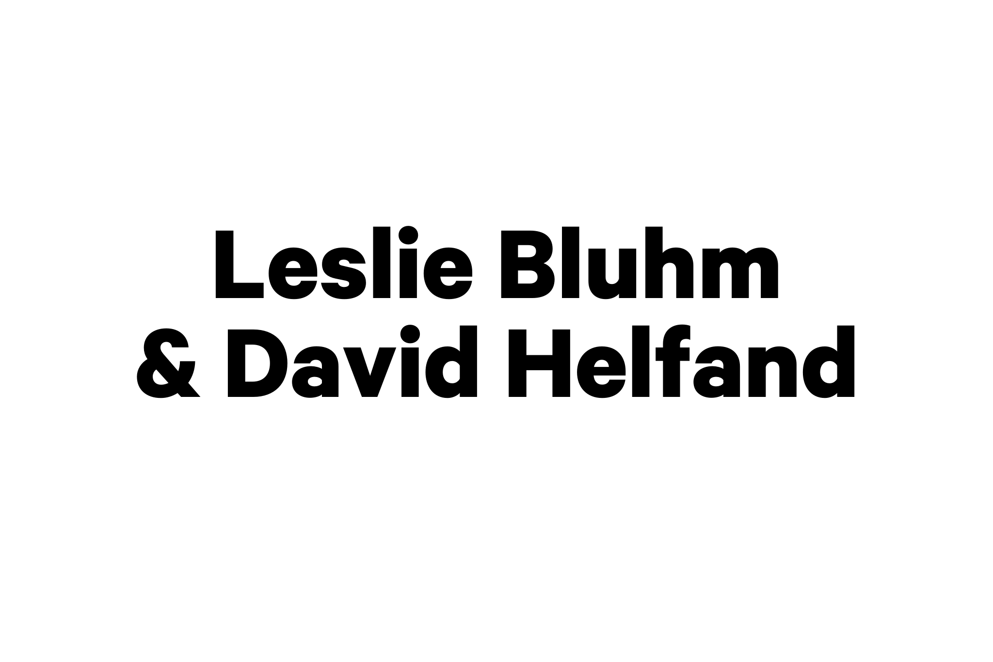 BluhmLogo VS